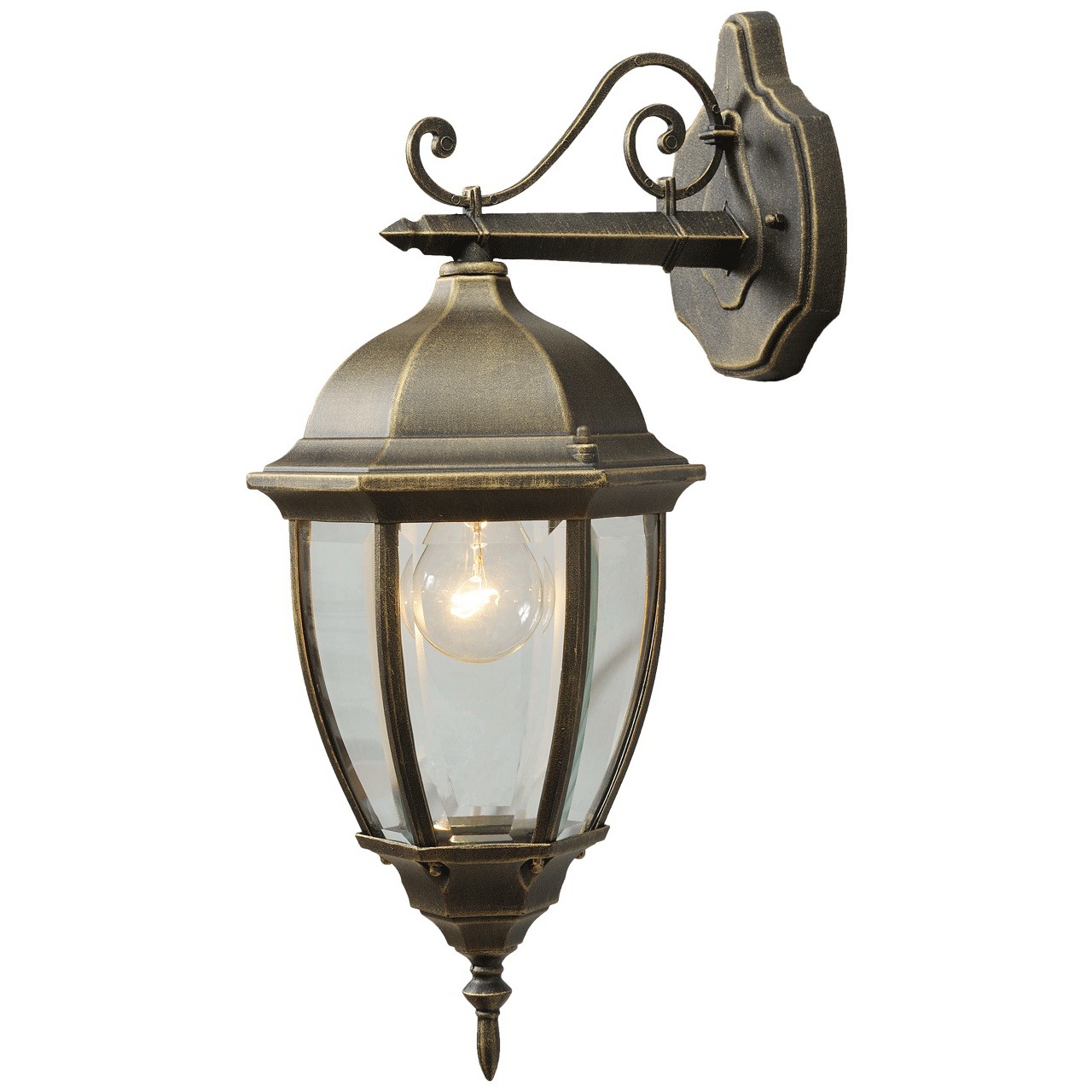 Уличный настенный светильник De Markt ФАБУР 804020201 4870₽