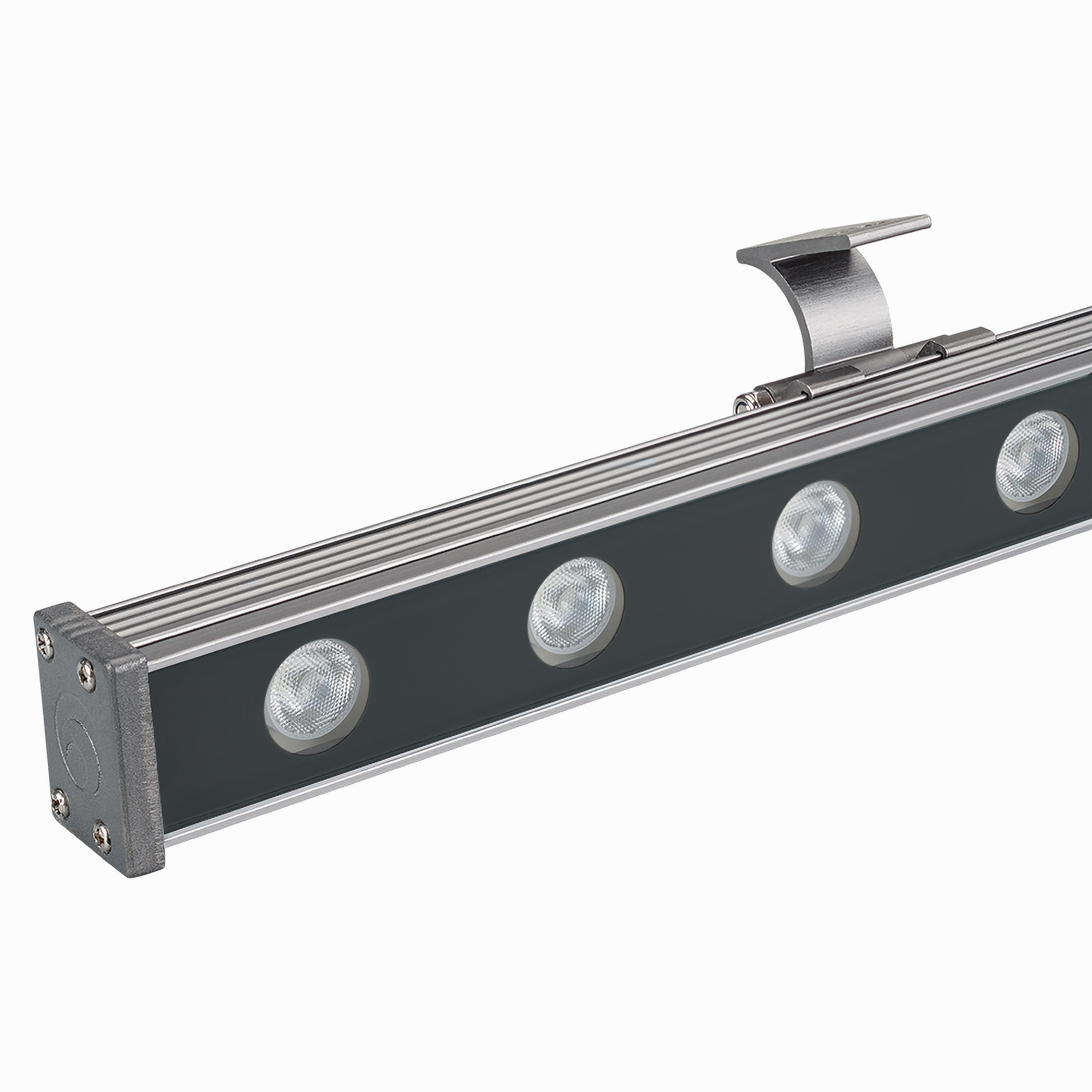 Прожектор Arlight AR-LINE-1000S-18W-24V RGB (Grey, 30 deg, DMX512)  023623