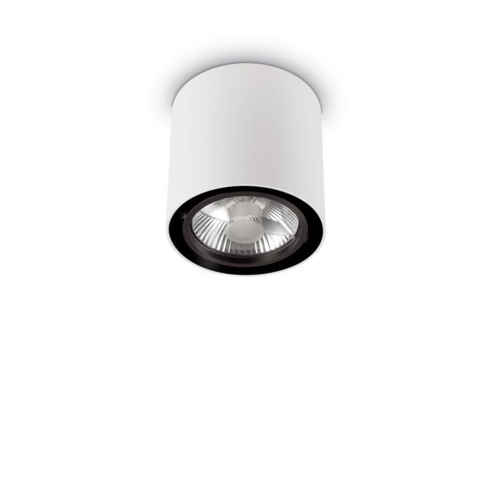 Точечный накладной светильник Ideal Lux MOOD PL1 D15 ROUND BIANCO