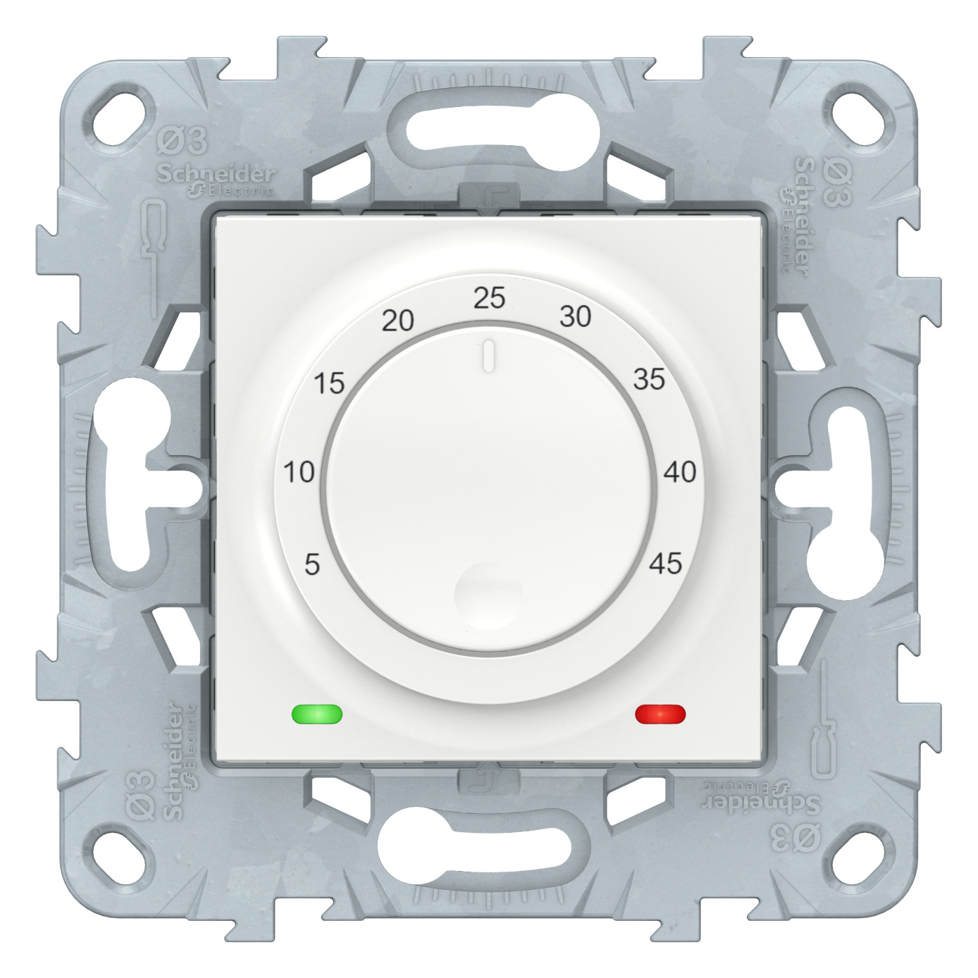 Терморегулятор для теплого пола выносной термодатчик Schneider Electric Unica NEW NU550318 16146₽