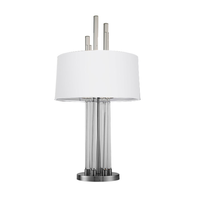 Декоративная настольная лампа Delight Collection TABLE LAMP KM0921T nickel