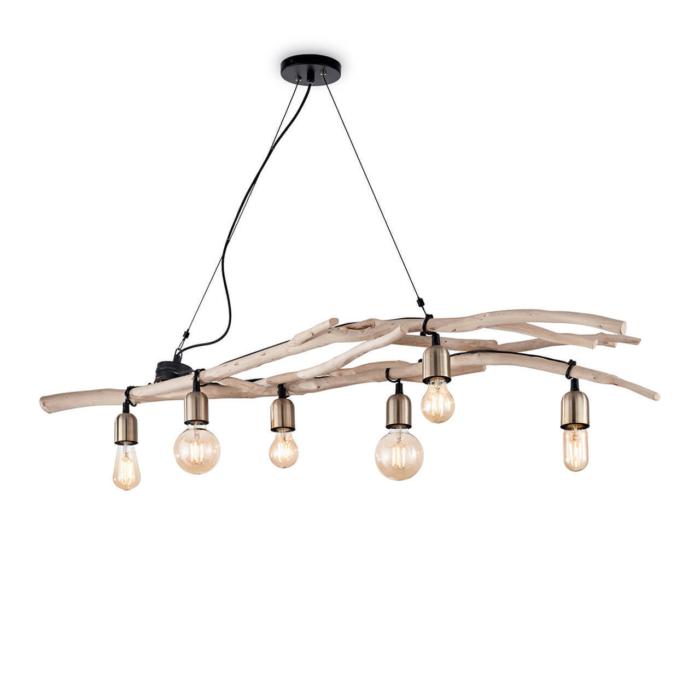 Подвесная люстра Ideal Lux DRIFTWOOD DRIFTWOOD SP6 76368₽