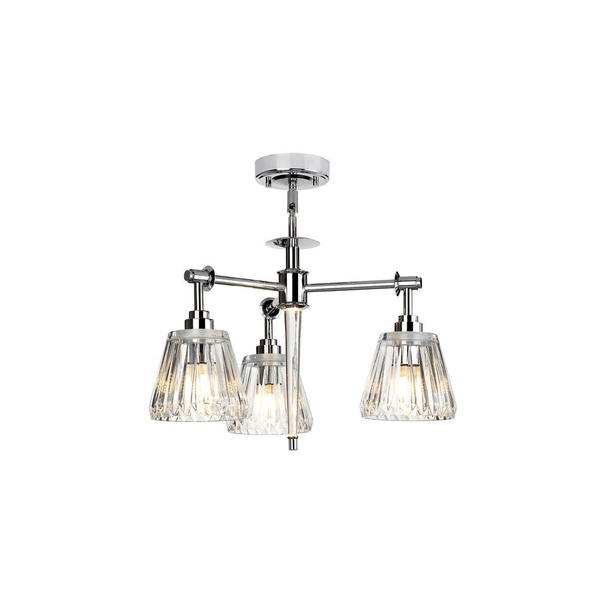 Потолочная люстра Elstead Lighting BATH-AGATHA3P-PC