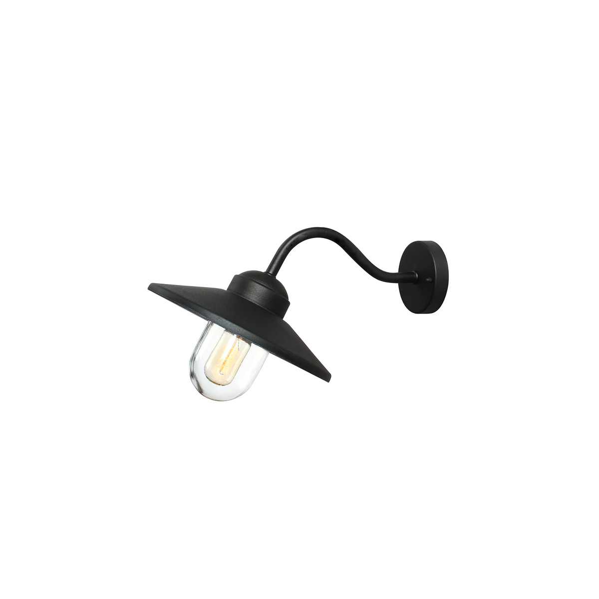 Уличный настенный светильник Elstead Lighting KLAMPENBORG-BK