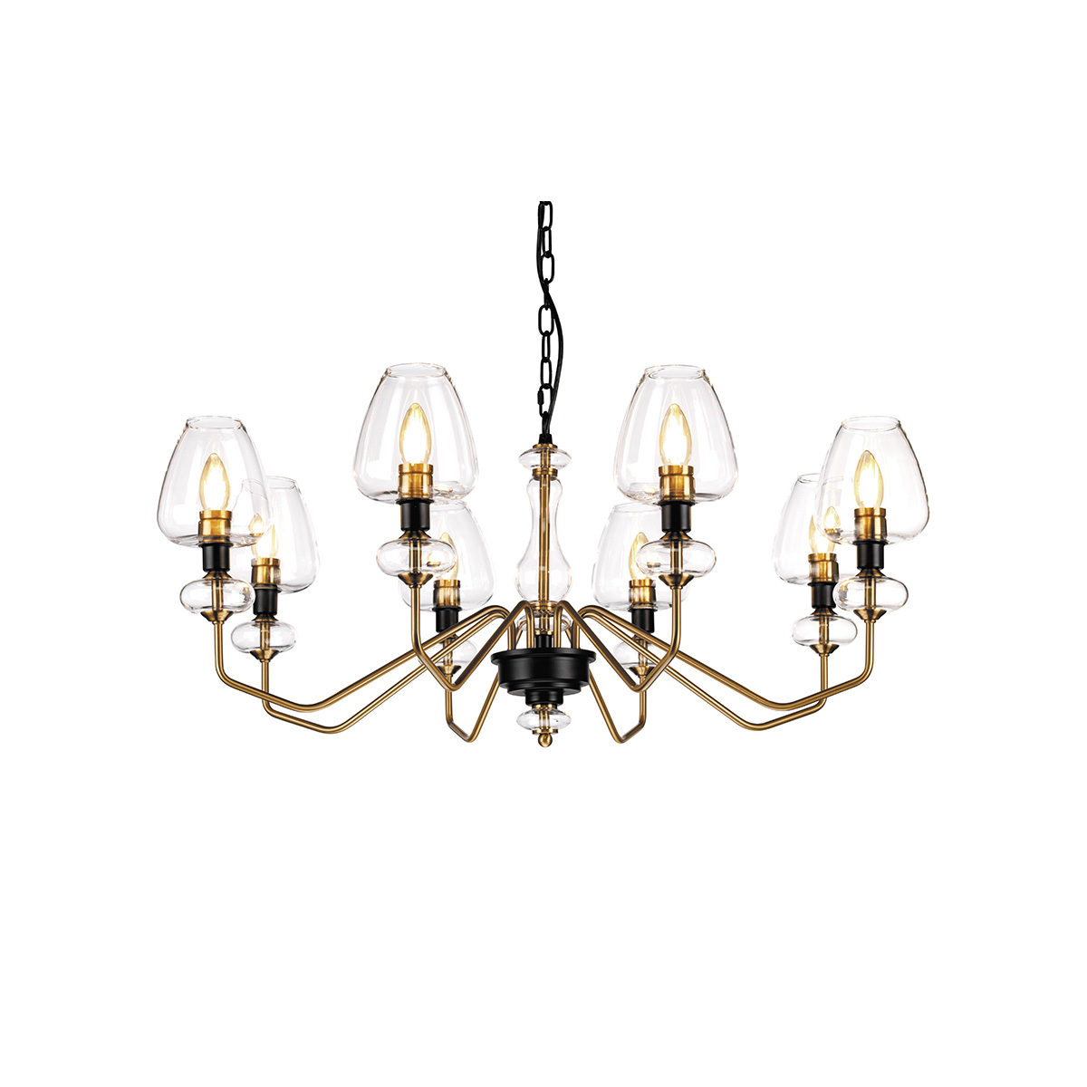 Подвесная люстра Elstead Lighting DL-ARMAND8-AB 142322₽