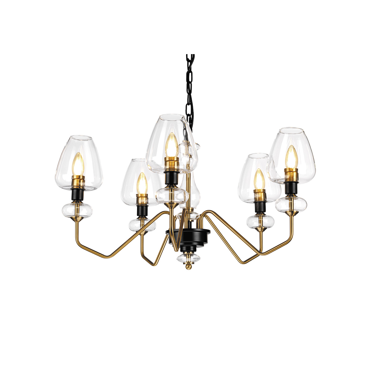 Подвесная люстра Elstead Lighting DL-ARMAND5-AB