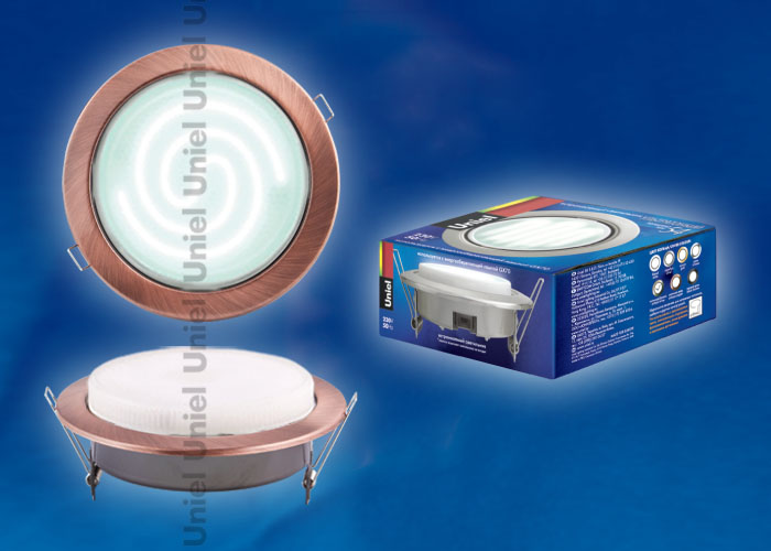 Точечный встраиваемый светильник Uniel 02110 12₽