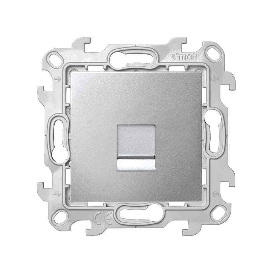 Розетка интернет RJ-45 Simon 24 Harmonie 2410598-033 1896₽