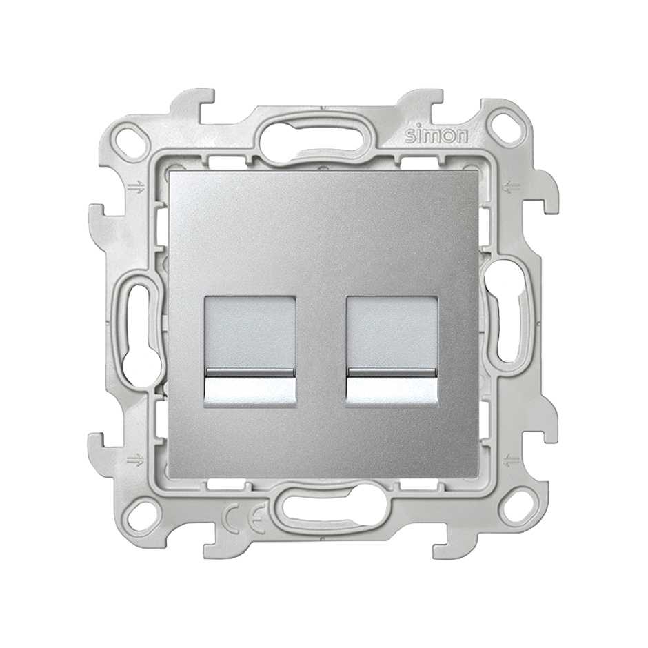 Розетка интернет RJ-45 Simon 24 Harmonie 2450593-033 2868₽