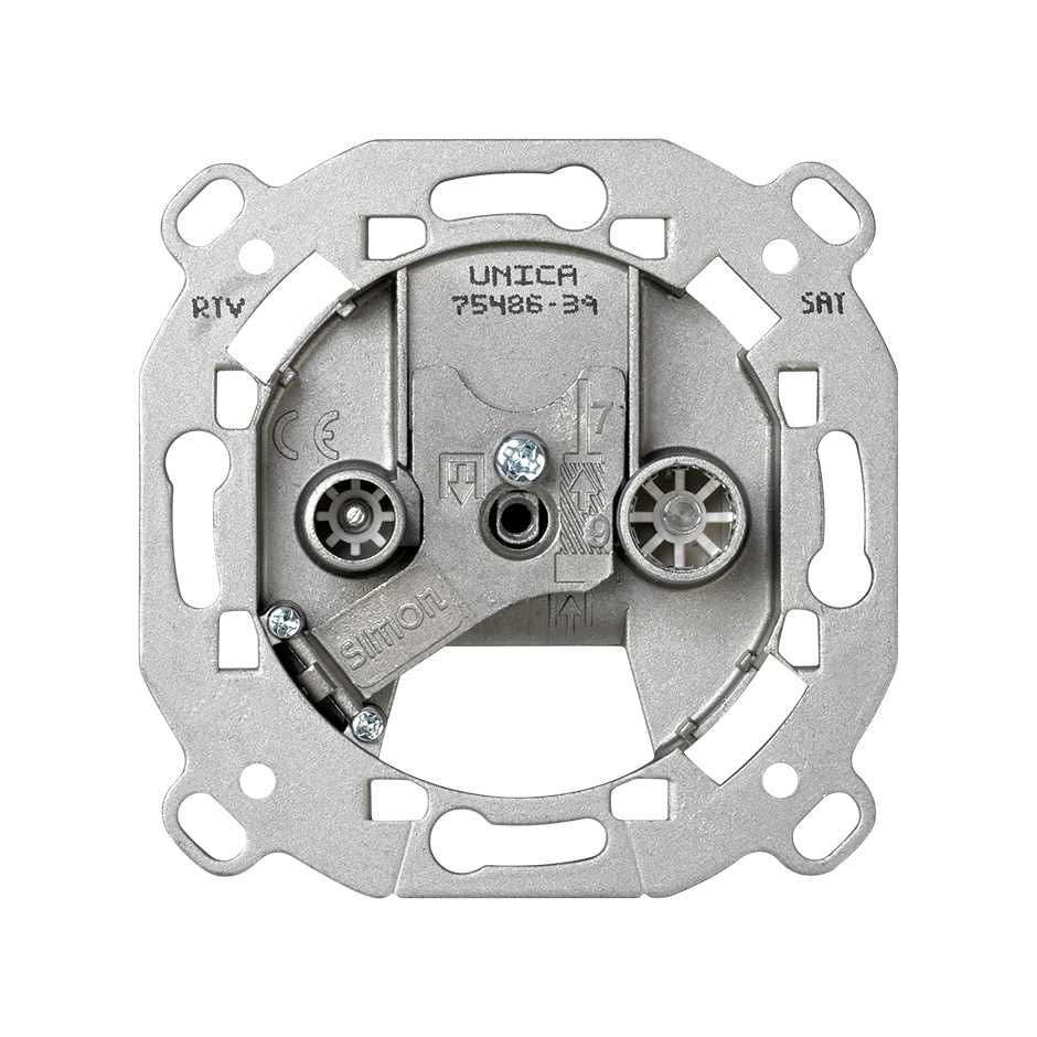 Розетка R-TVSAT оконечная Simon SIMON 75 75488-39 3252₽