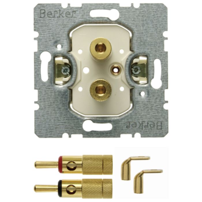 Механиз аудио-розетки 20IP Berker 1930 450502 7777₽