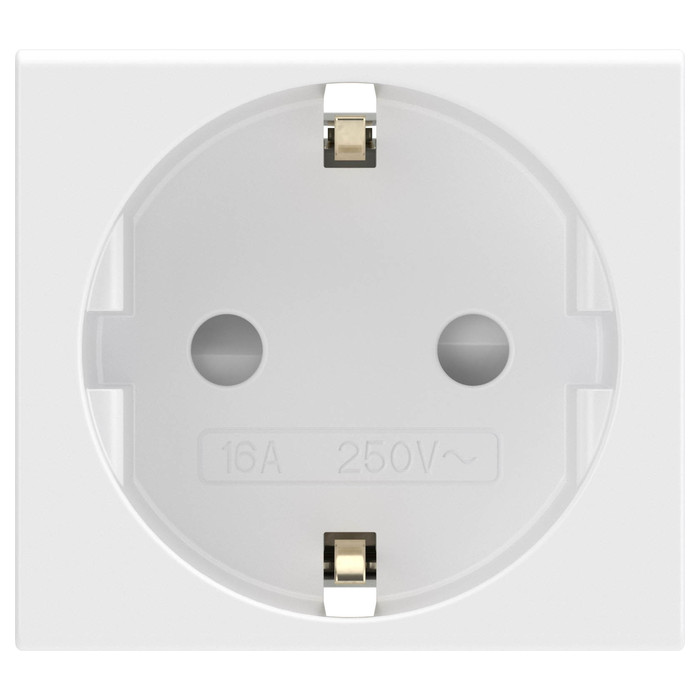 Розетка с/з со шторками DKC VIVA 45005