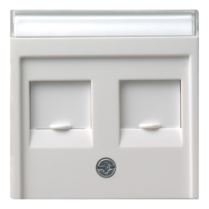 Лицевая панель для розетки телефонной RJ-11 Gira SYSTEM 55 066327 1091₽