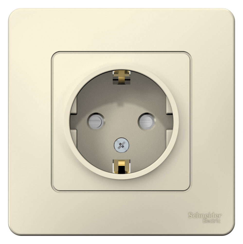 Розетка сз со шторками Systeme Electric BLANCA BLNRS001112 170₽
