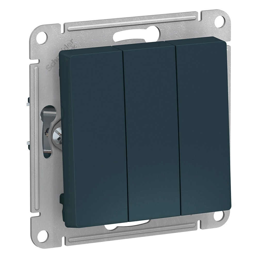 Выключатель трехклавишный Systeme Electric ATLAS DESIGN ATN000831 712₽