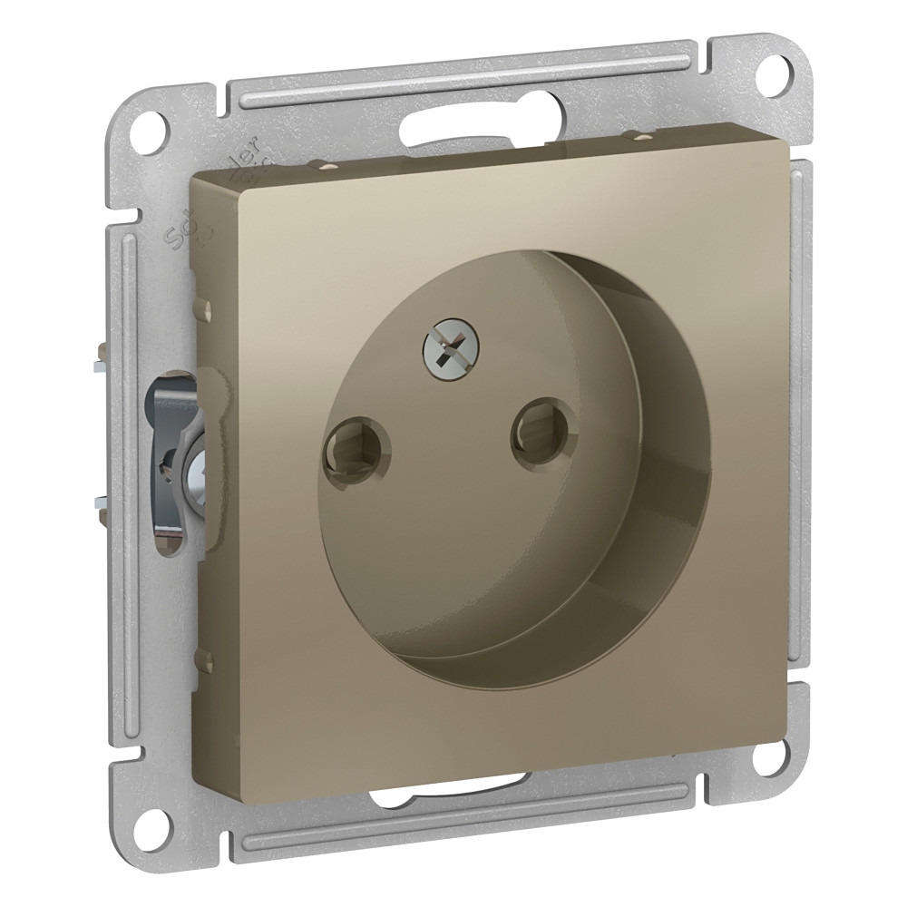 Розетка со шторками Systeme Electric ATLAS DESIGN ATN000549 298₽