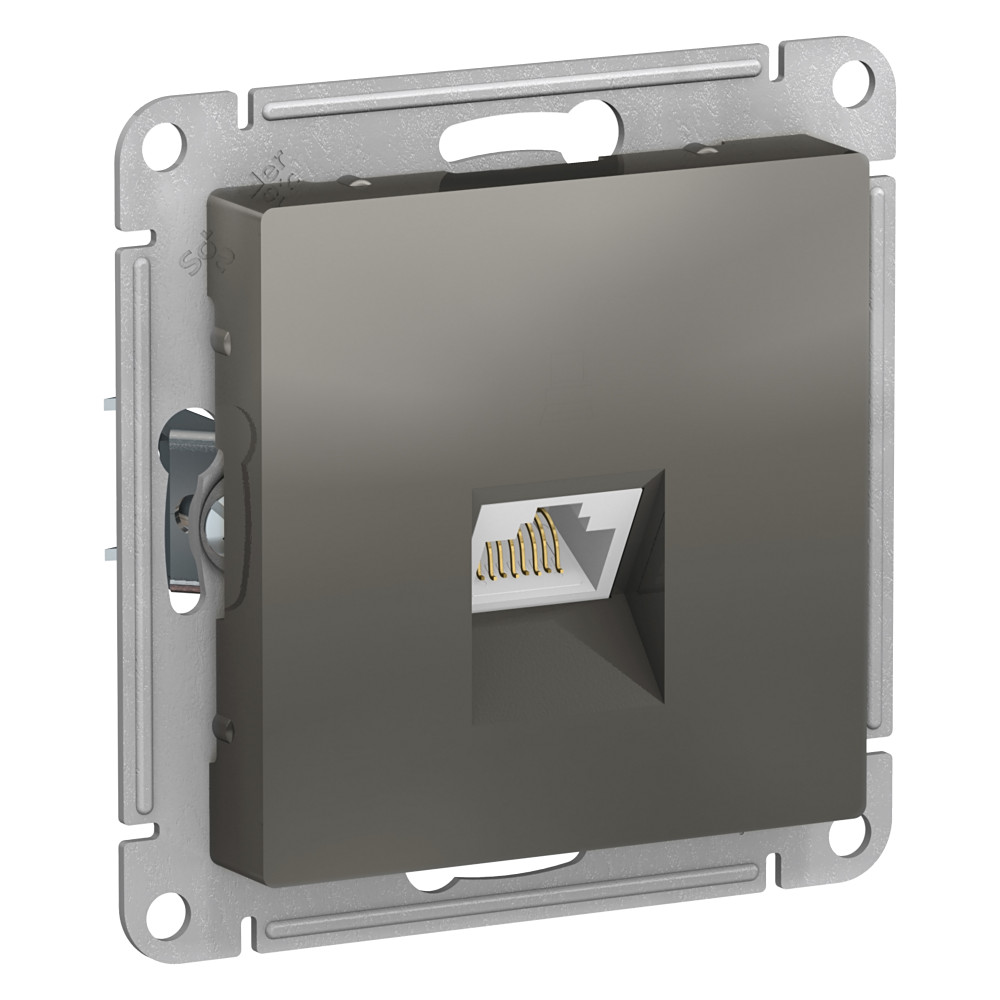Розетка интернет RJ-45 Systeme Electric ATLAS DESIGN ATN000983 1111₽