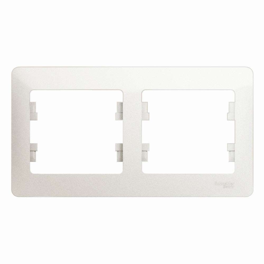 Рамка на 2 поста Systeme Electric GLOSSA GSL000602 163₽