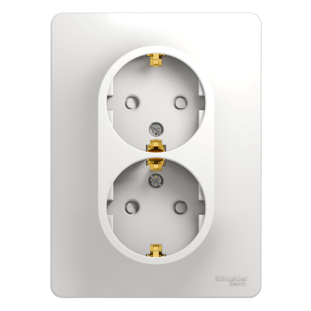 Розетка сз со шторками Systeme Electric GLOSSA GSL000126 348₽