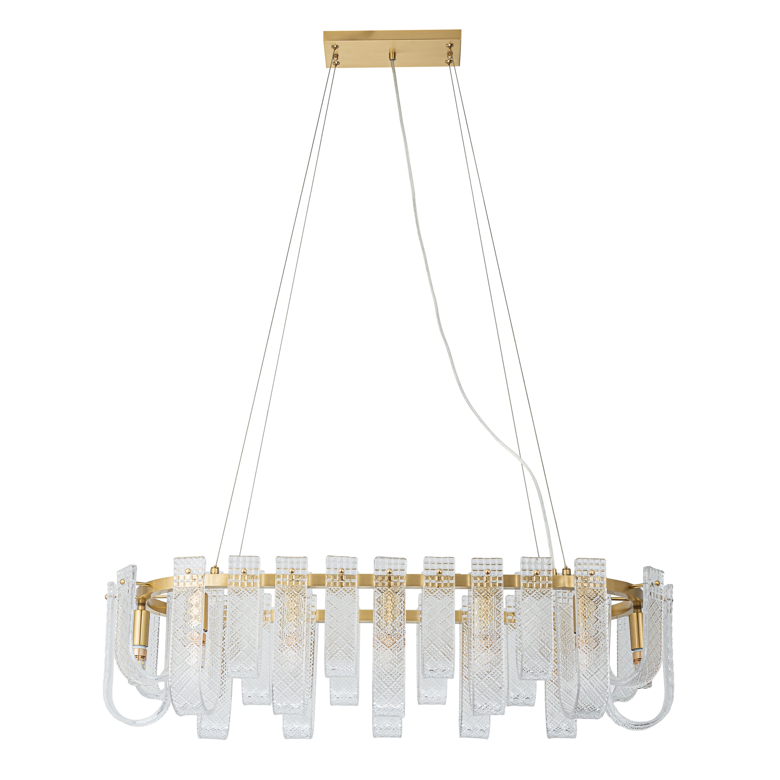 Подвесная люстра Belfast SEVERN 6601-950 BR CL