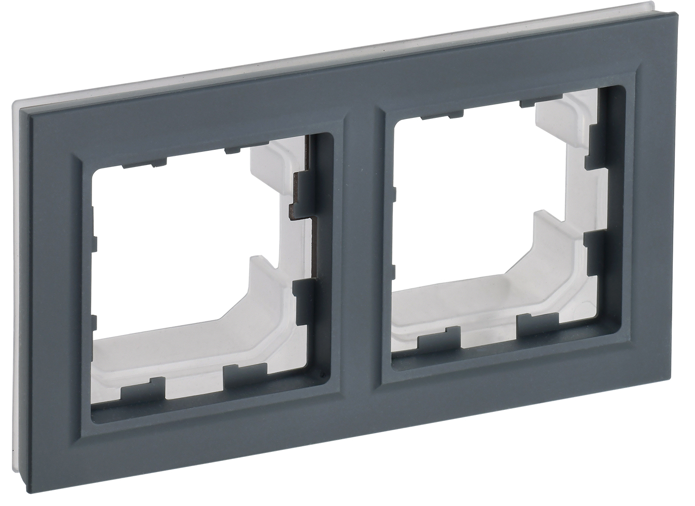 Рамка на 2 поста IEK BRITE BASE BR-M22-44-K53 334₽