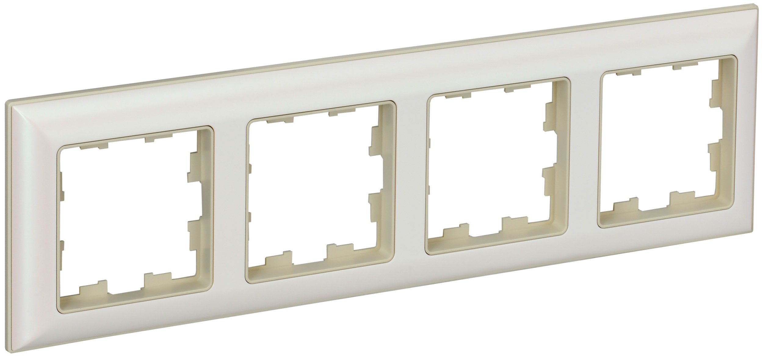 Рамка на 4 поста IEK BRITE DECOR BR-M42-12-1-K10 533₽