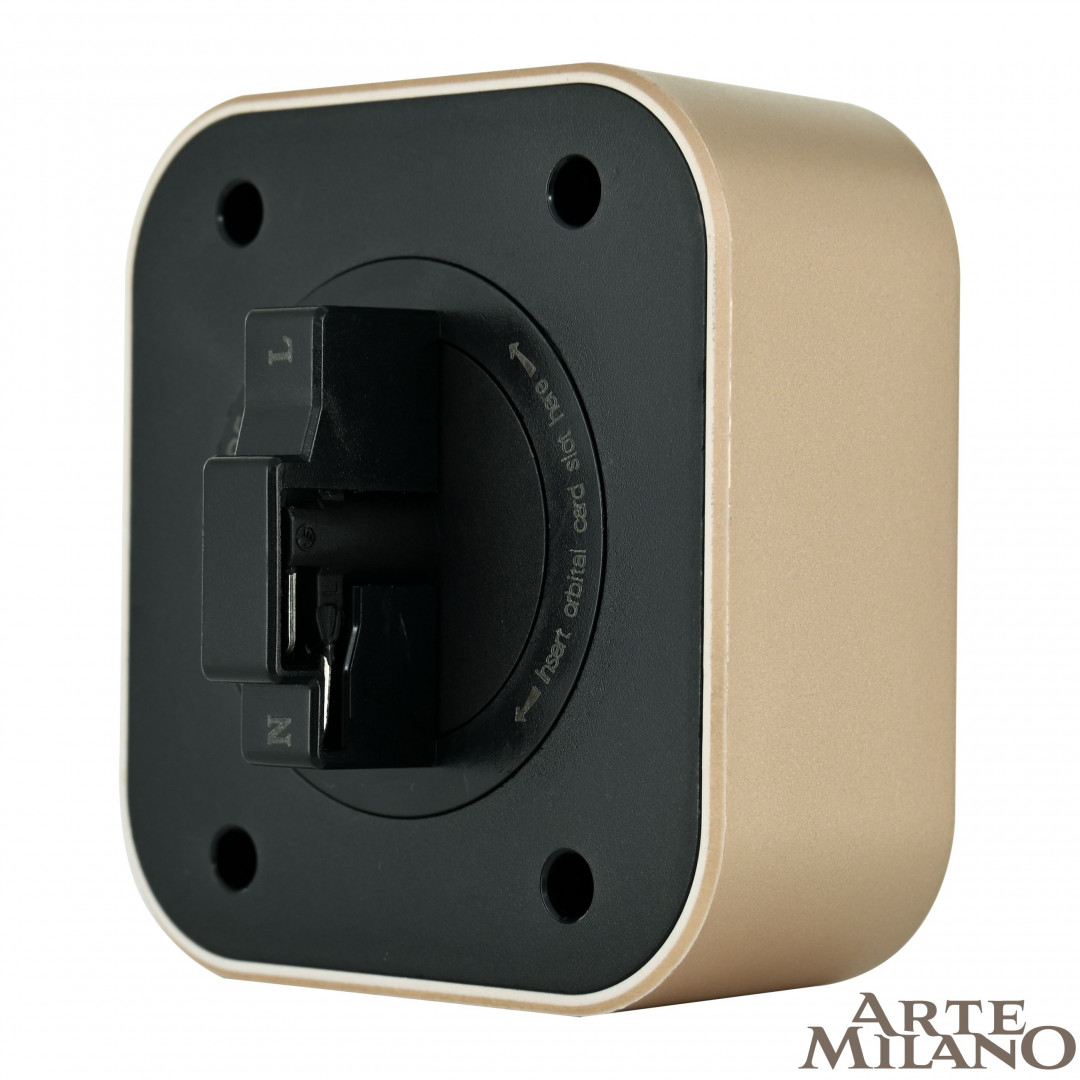 Датчик движения Arte Milano AM-TRACK-SOCKETS 380022TLS/LWS Gold