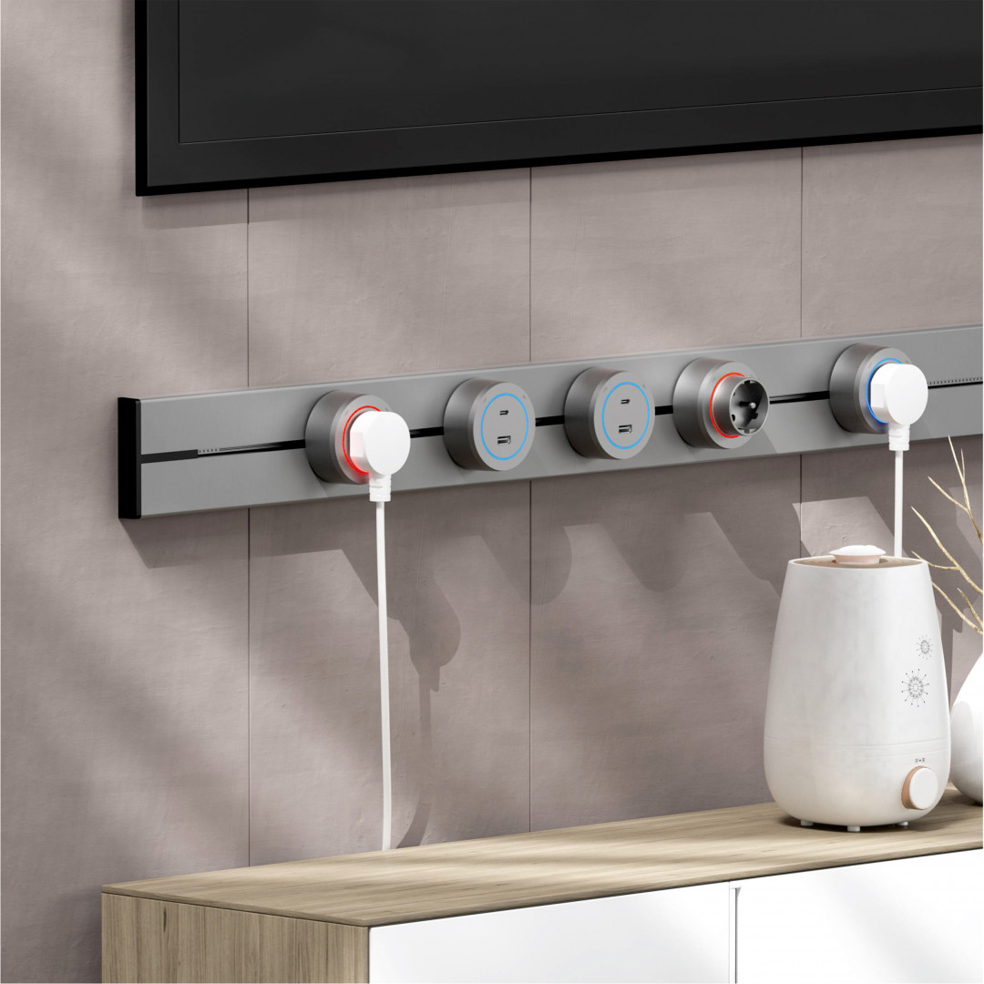 Датчик движения Arte Milano AM-TRACK-SOCKETS-39 397953TLS/LWS Silver