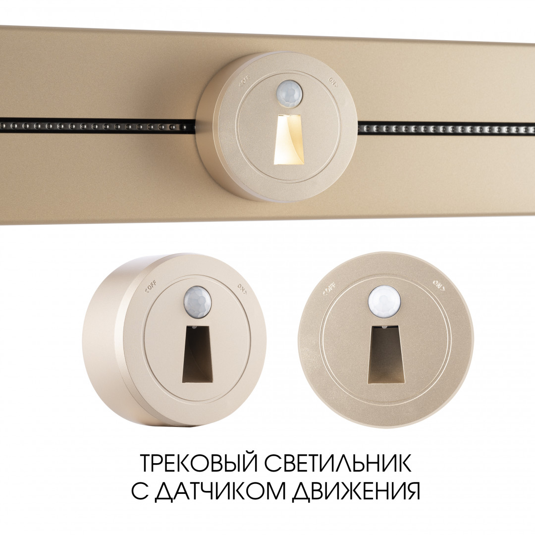 Датчик движения Arte Milano AM-TRACK-SOCKETS-39 397953TLS/LWS Gold