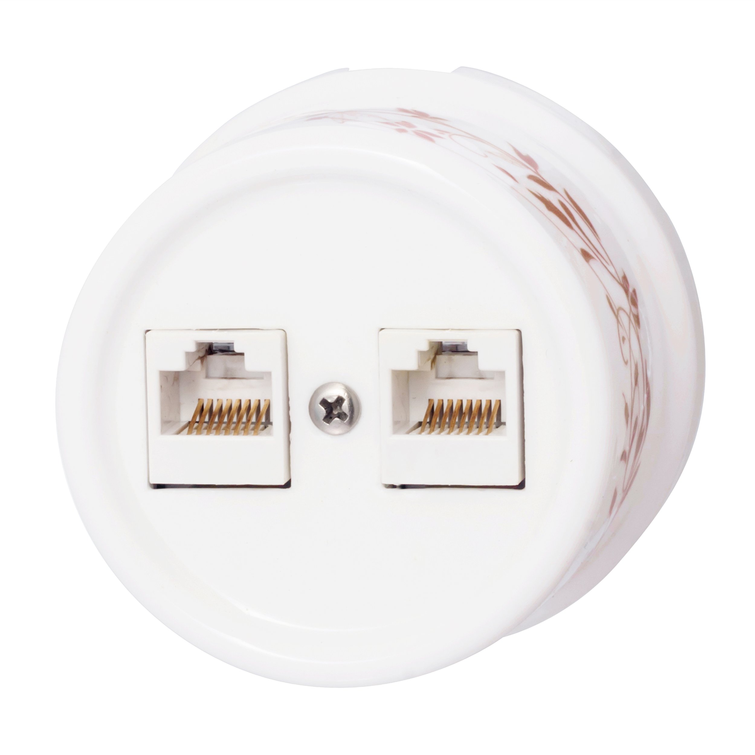 Розетка интернет RJ-45 Bironi ЛИЗЕТТА B1-302-01-D62 3202₽