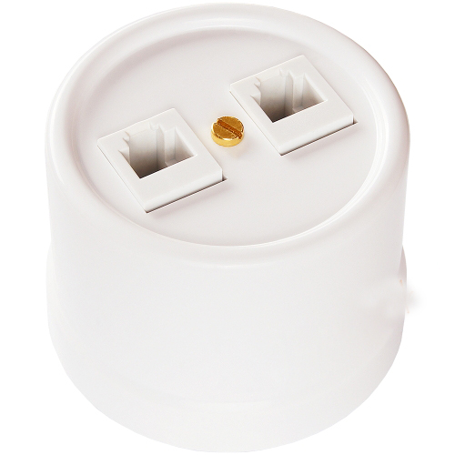 Розетка интернет RJ-45 Bironi ЛИЗЕТТА B1-302-21 2016₽