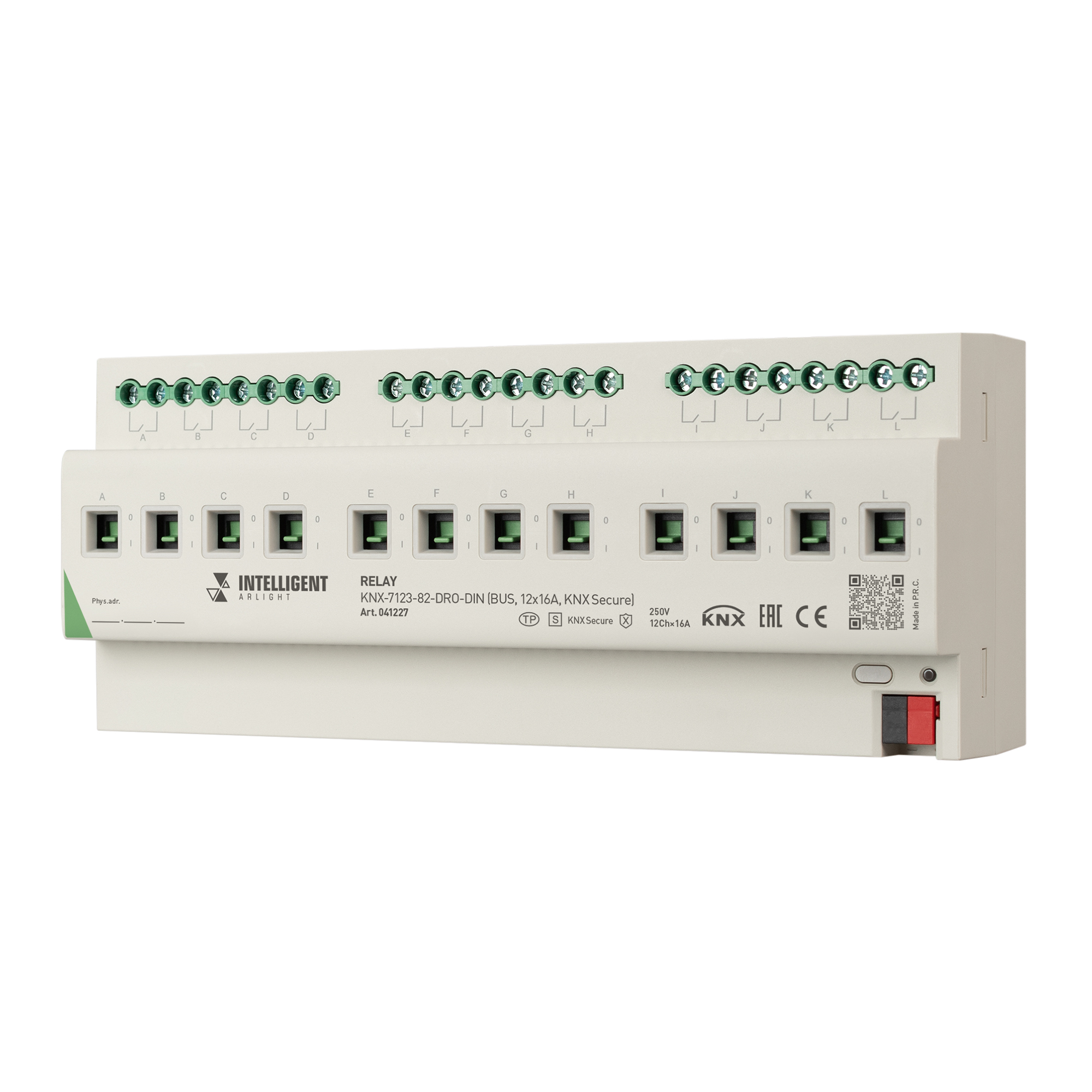 Релейный модуль KNX-7123-82-DRO-DIN Arlight 041227 96917₽