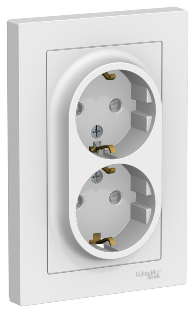 Розетка сз со шторками Systeme Electric ATLASDESIGN ATN001326 565₽