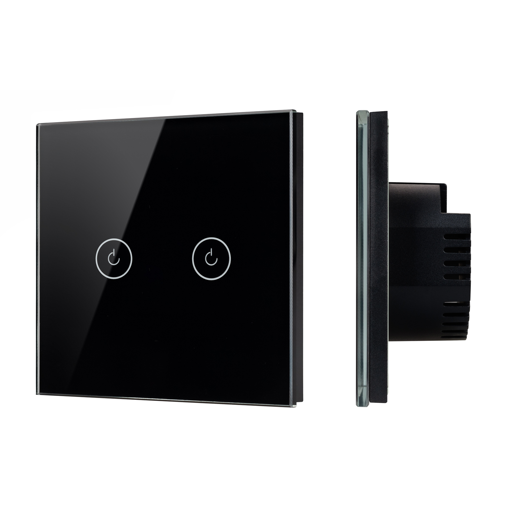 Выключатель сенсорный с подсветкой SWT-OMALI-S02-ZB-BK Arlight 050040 4150₽