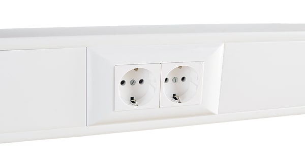 Рамка на 2 поста 4 мод для кабель-канала SPL PROF 100008S 368₽