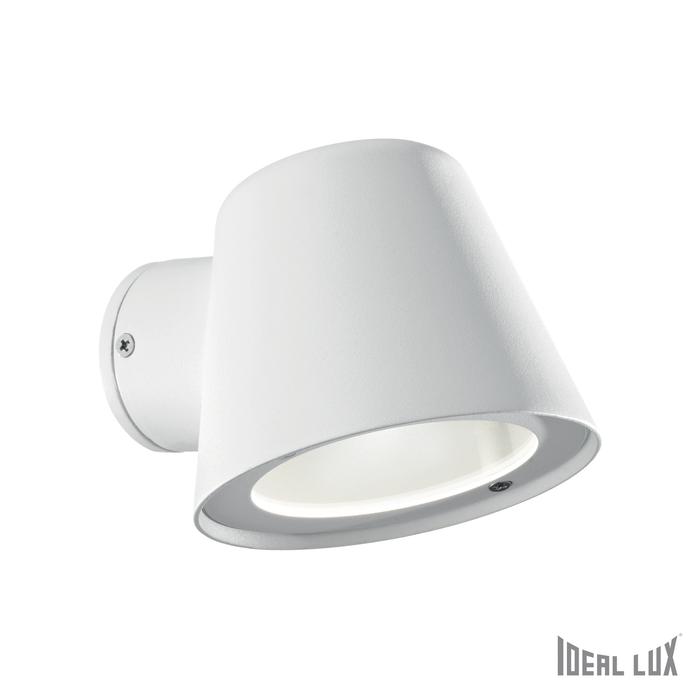 Уличный настенный светильник Ideal Lux GAS AP1 BIANCO