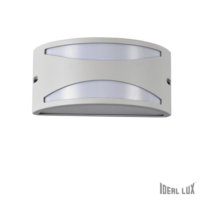 Уличный настенный светильник Ideal Lux REX-3 AP1 BIANCO